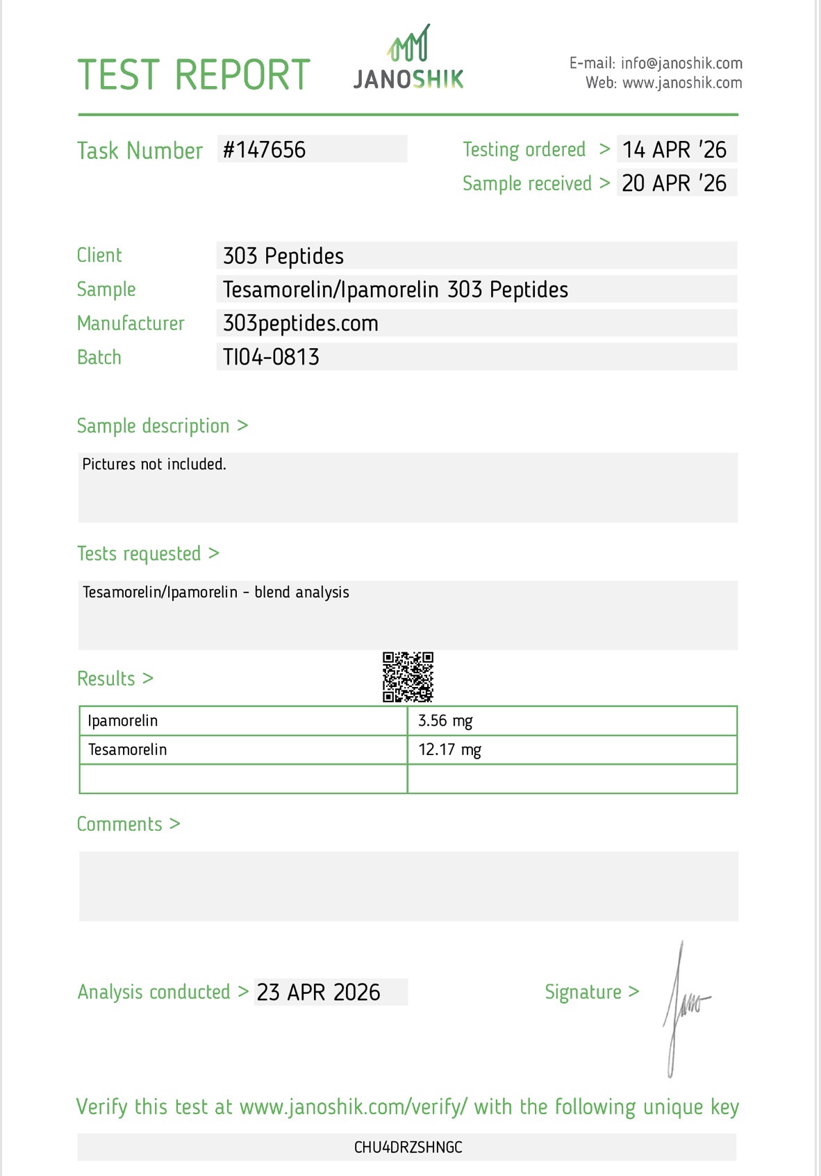 TESAMORELIN 10 MG / IPAMORELIN 3 MG — 13 MG - Image 2
